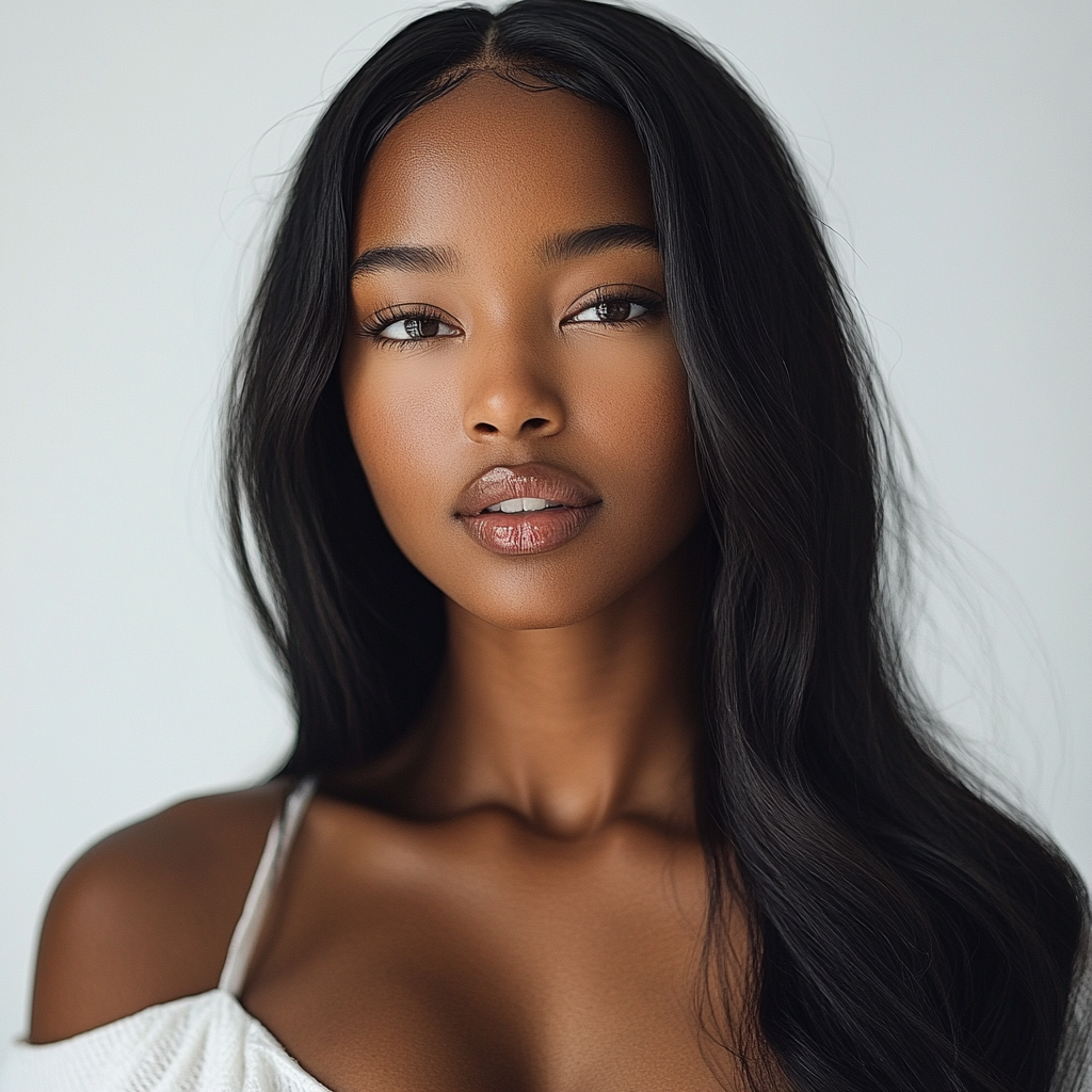 Slay Malikia | sorte glat Hår